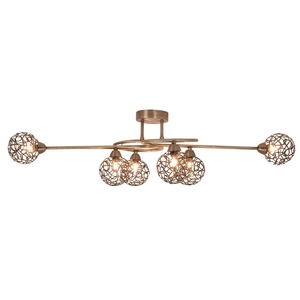 Ronda 6 Light with Mesh Ball Shade